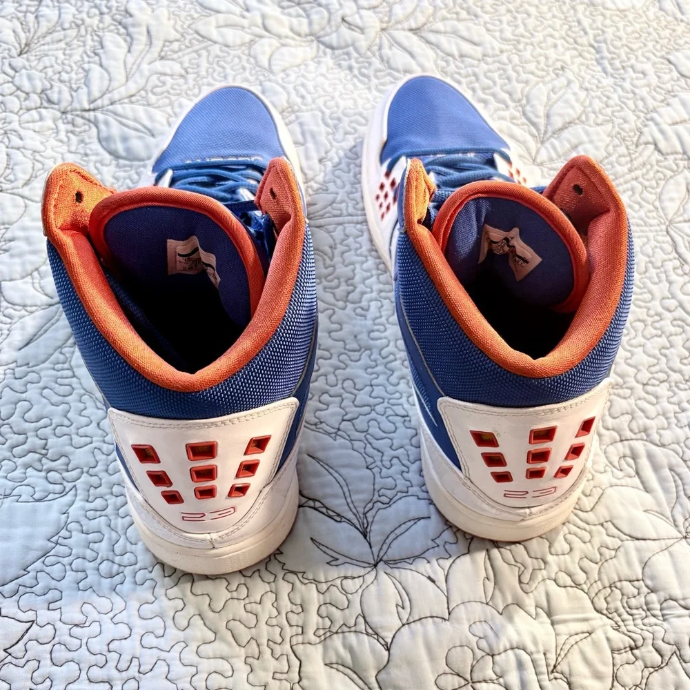 Nike Air Jordan 1 Flight 372704-408 Knicks Blue Orange Sz 13💛